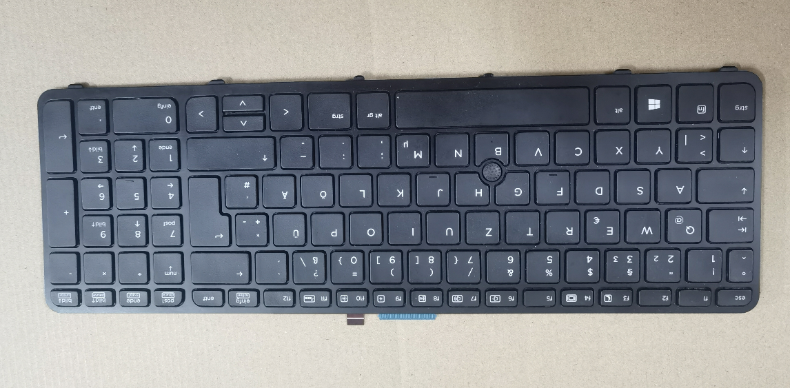 惠普hp zbook 15 g1 g2 17 g1 g2键盘733688-041 原装拆机 95成新