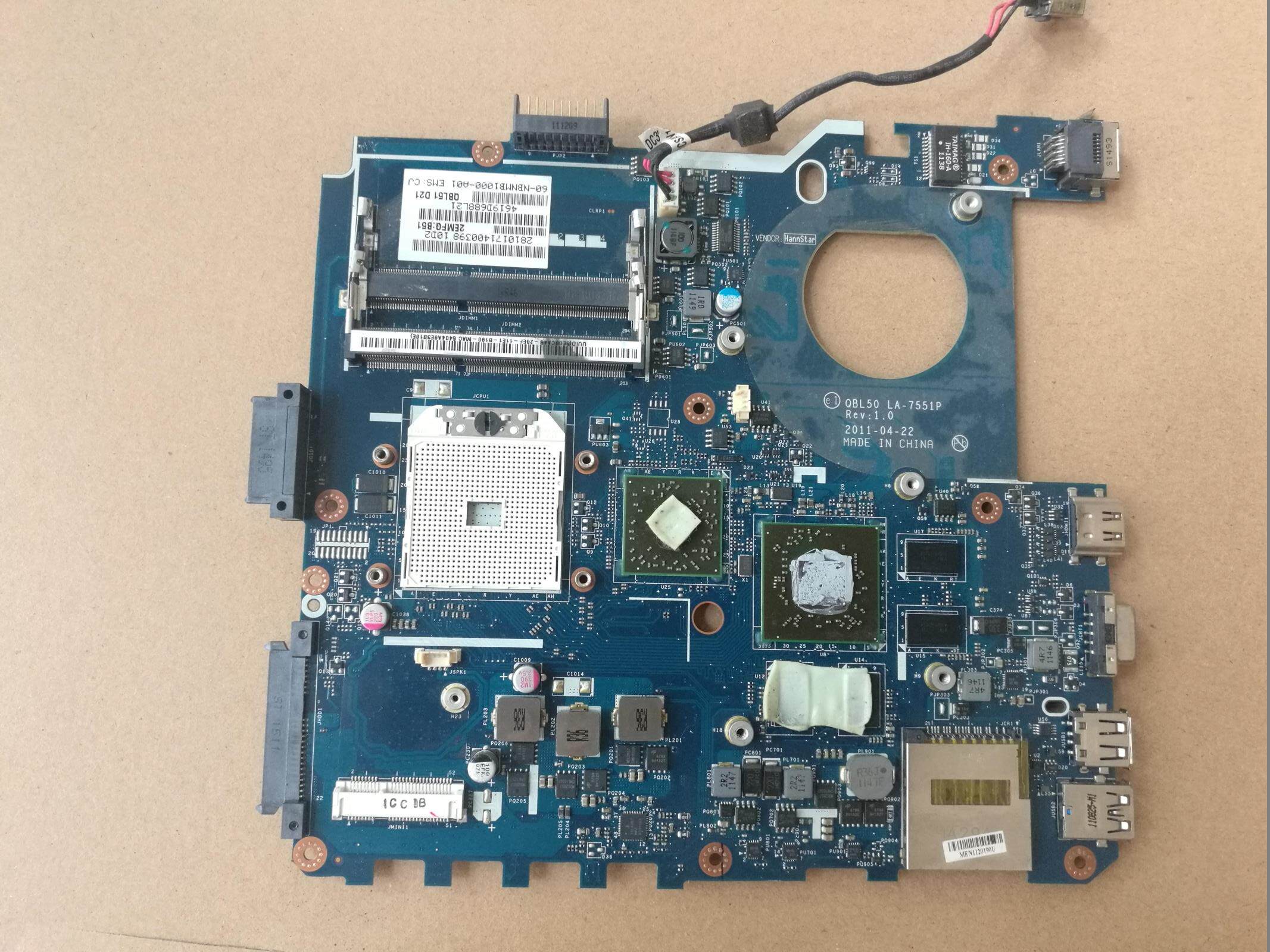 asus 华硕 k53u x53b k43t la-7322p a53t k53tk 主板 la-7552p