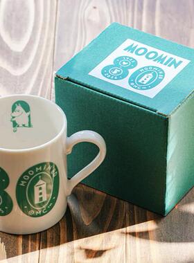 BLS本岸现货日本制新款80周年限量moomin姆明陶瓷logoart马克杯