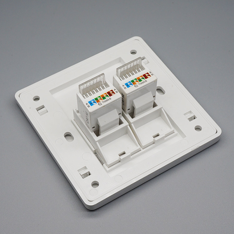 开关插座面板 双口网络面板 电脑面板 RJ45面板 含模块,电子/电工,其它,淘宝优惠券,粉丝福利购,淘宝优惠卷