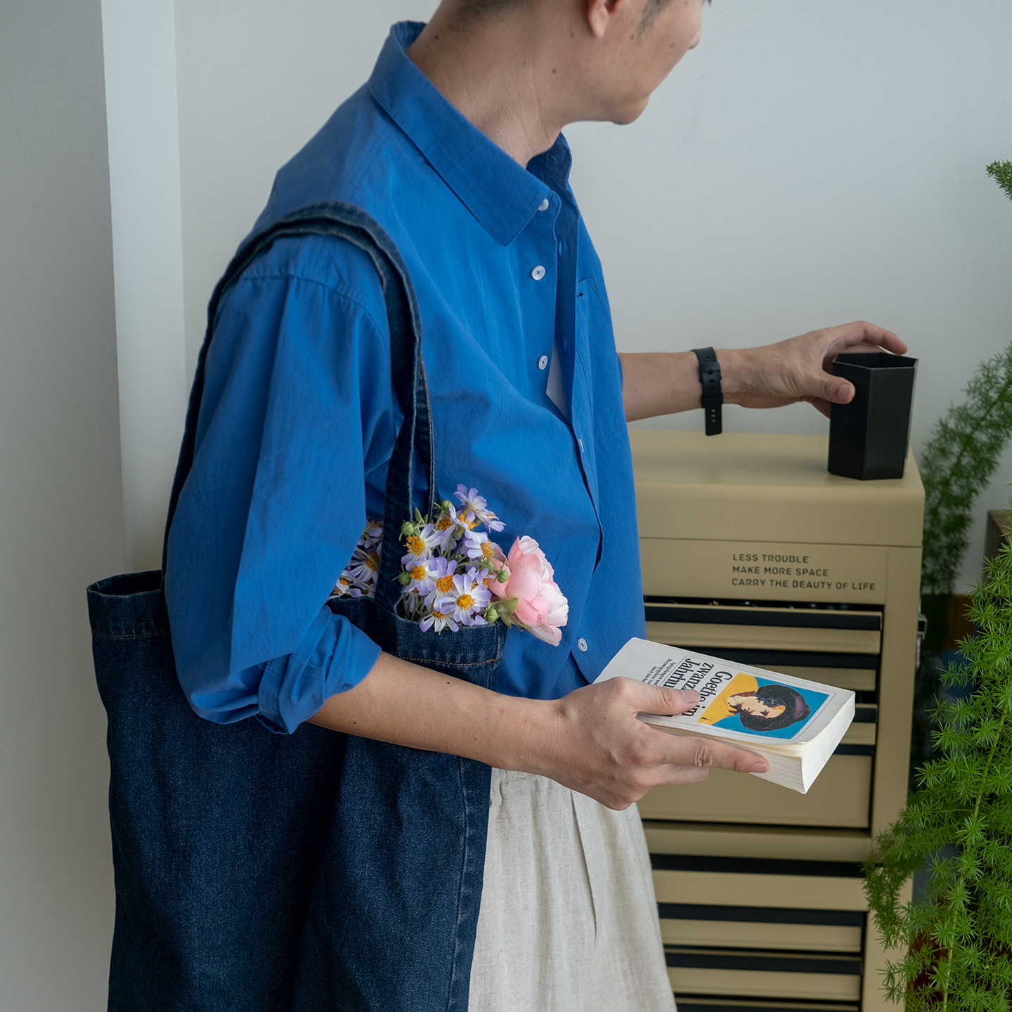 几立基础款纯棉长袖衬衫