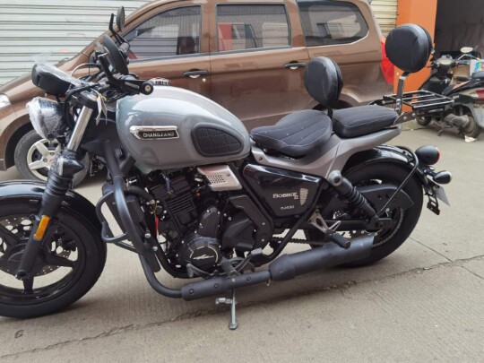 摩托车车座靠背长江400bobber主靠背,后座人员靠背后货架带靠背