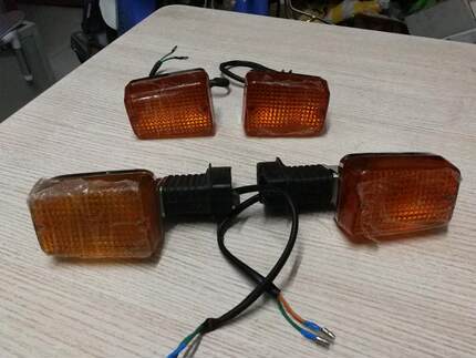 摩托车配件方灯幼兽弯梁幼兽c70专用前后转向灯，for honda cub