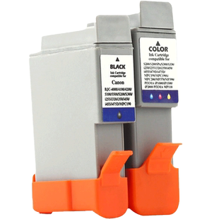 Ctrlp适用佳能IP1000墨盒佳能S200SPx打印机 佳能S200SPx墨盒IP1000 MP360彩色喷墨打印机墨盒24BK 24C墨水盒