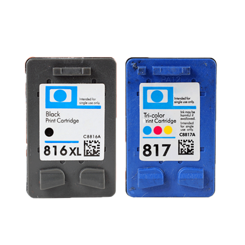 Ctrlp适用惠普HP816b墨盒hp 1218 f388 F2288墨水F2188 F2238 3938 F378 4308 d2368 D2468打印机816 817墨盒