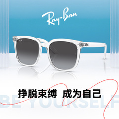 Ray Ban雷朋太阳镜新品男女同款方框偏光墨镜0RB4401D/0RB4391D