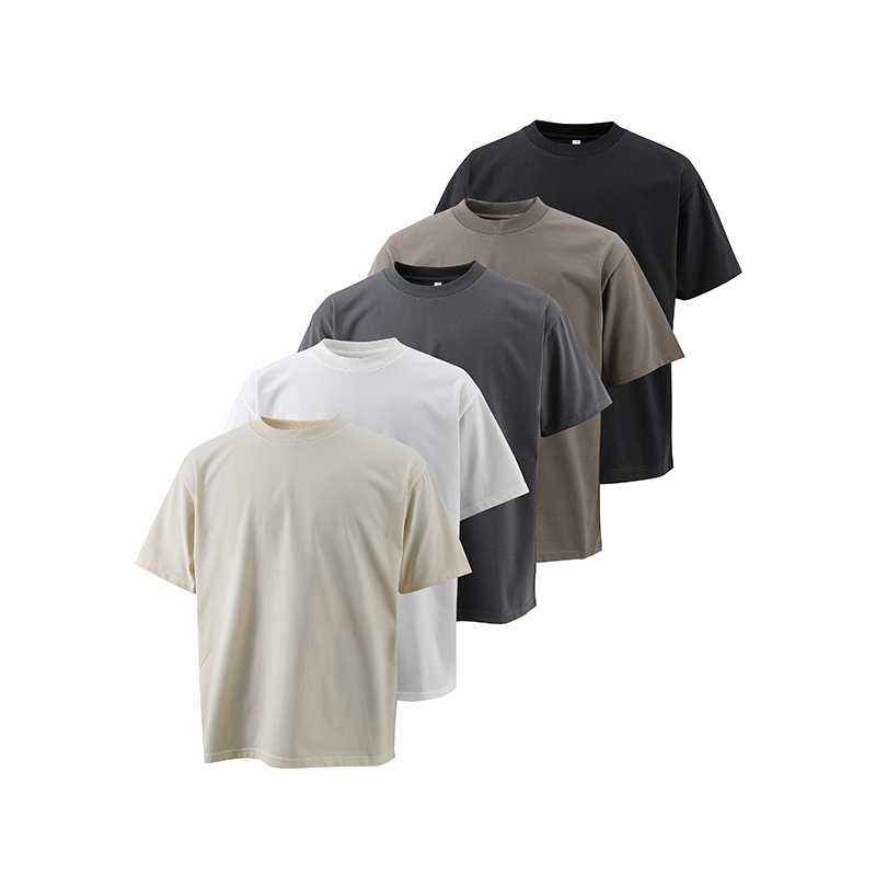 圆领索罗娜纯色TEE打底宽松短袖