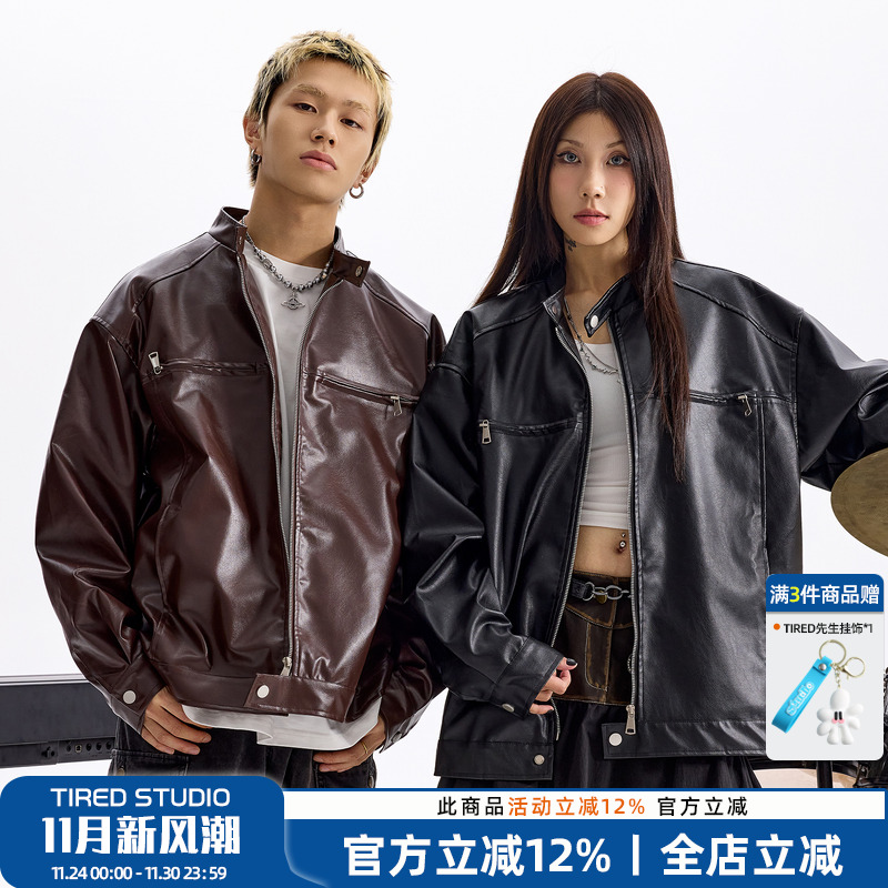 TIRED春秋宽松潮流夹克