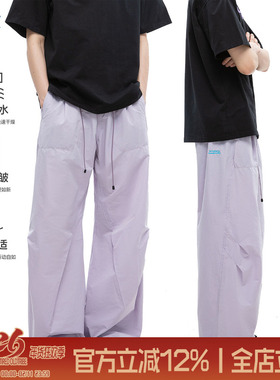 TIRED城市运动轻量化机能户外伞兵裤防水速干直筒加绒工装休闲裤