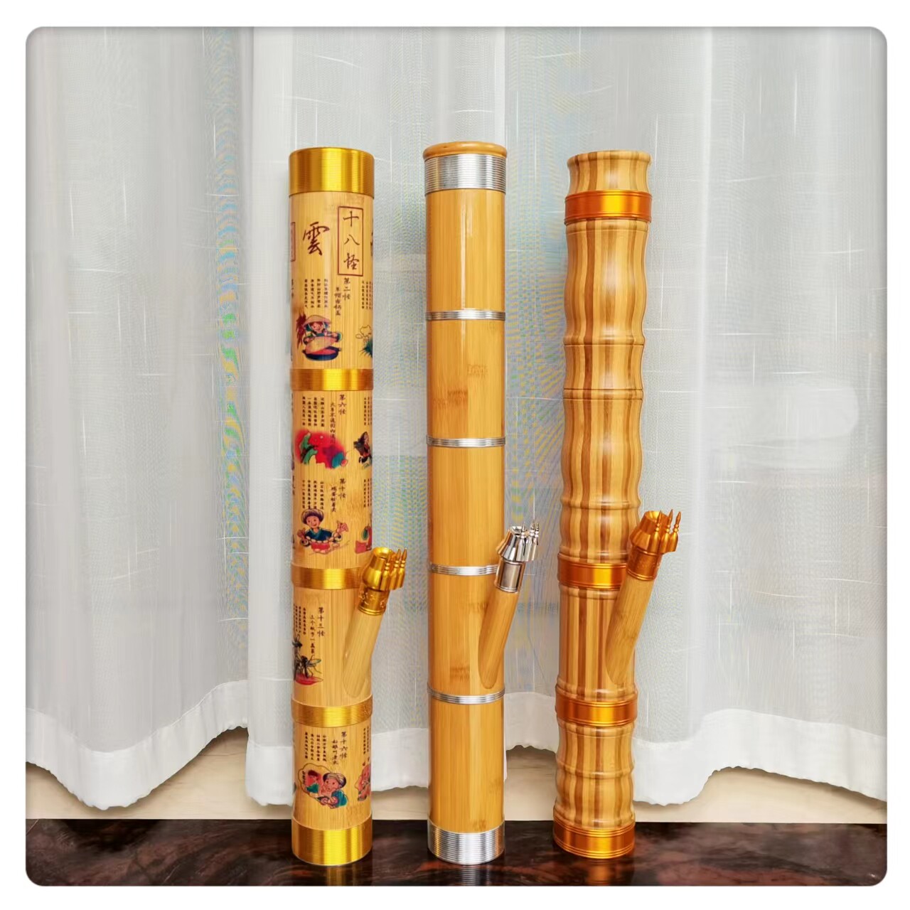 特色竹子实木水烟筒云南十八怪