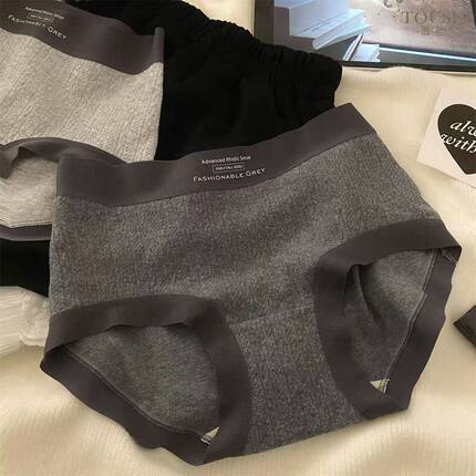 透色格雷纯棉内裤7A级抑菌裆中高腰亲肤26新款无痕纯棉女士内裤女