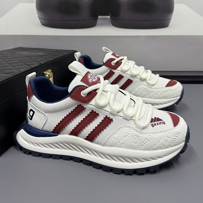 特大码休闲鞋2026春季新款百搭网面透气男鞋防滑耐磨运动鞋