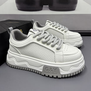 45男士 小白鞋 潮鞋 2026春季 子48 47特大码 新款 46休闲鞋 男鞋 百搭板鞋