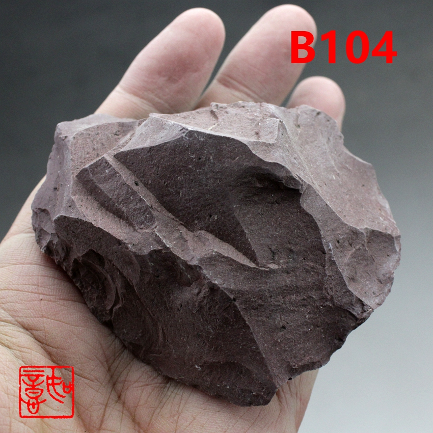 砍砸器刮削器史前旧石器教学展馆
