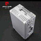 登机行李箱20 28寸 超轻铝框拉杆箱男女旅行箱密码 皮尔卡丹正品