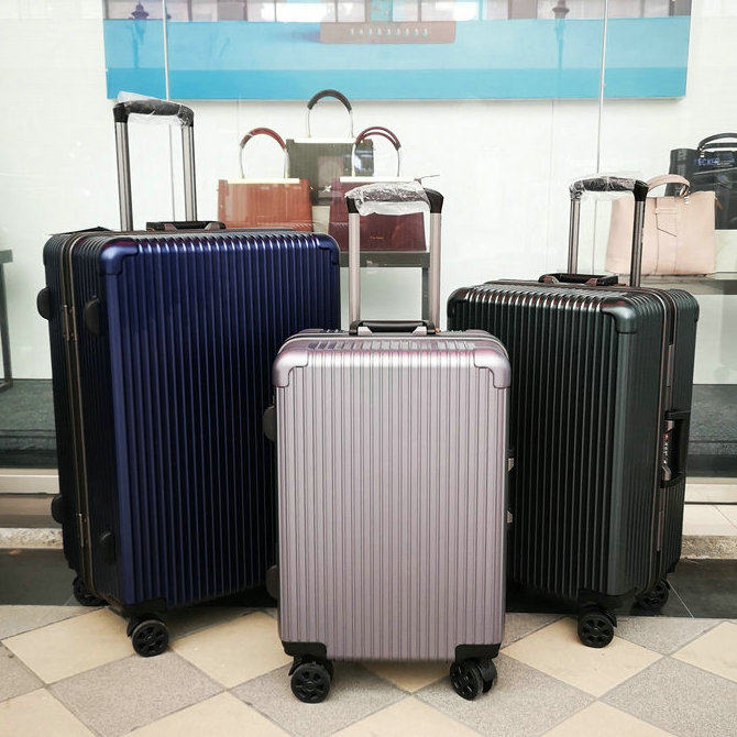 皮尔卡丹正品铝框密码锁男女行李旅行登机拉杆箱20/22/24/26寸