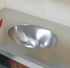 4535 浴室代替陶瓷盆卫生间椭圆洗脸盆洗手盆台下盆大容量4838
