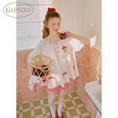 果壳夏季 敬请期待 舒适迪士尼系列红格女士家居套装