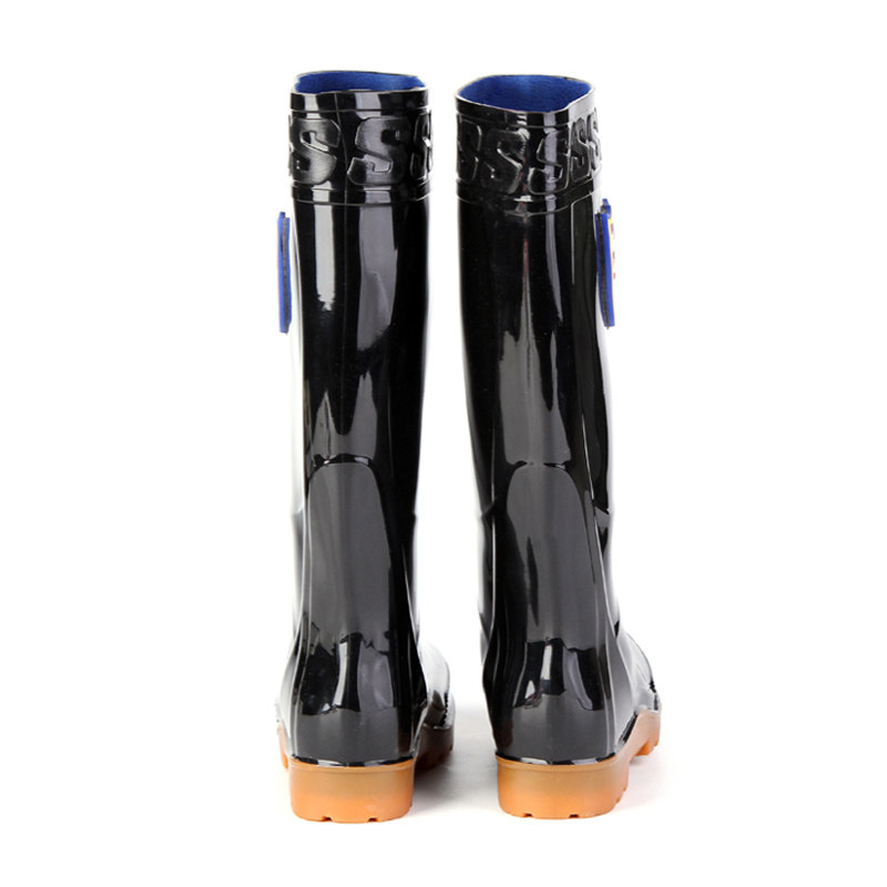 Chaussures - bottes caoutchouc homme pour hiver - semelle tendon - Ref 971286 Image 4