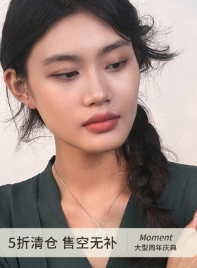 新中式和田玉平安扣纯银项链礼物