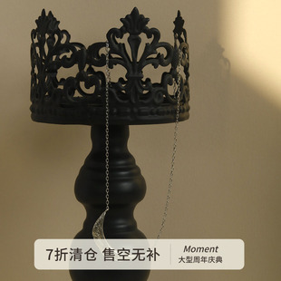 Moment 遥望远方 月亮纯银项链锁骨链饰品首饰银饰高级感轻奢小众