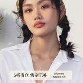 爆款 Moment 钥匙吊坠纯银项链毛衣链锁骨链饰品配饰轻奢2025新款