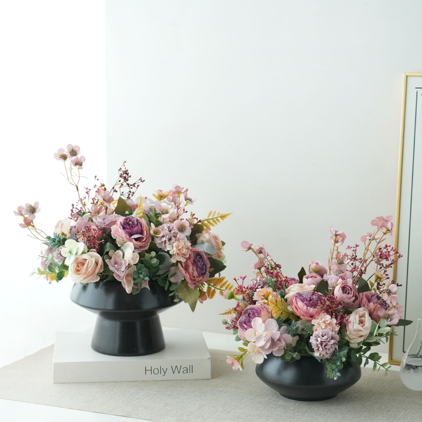 已陌现代简约风仿真花牡丹假花洋气客厅岛台电视柜餐桌装饰品摆件,家居饰品,仿真花/假花,淘宝优惠券,粉丝福利购,淘宝优惠卷