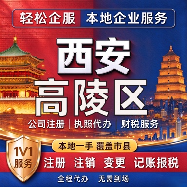 西安高陵区公司个体营业执照注册注销税务非正常年审异常代理记账