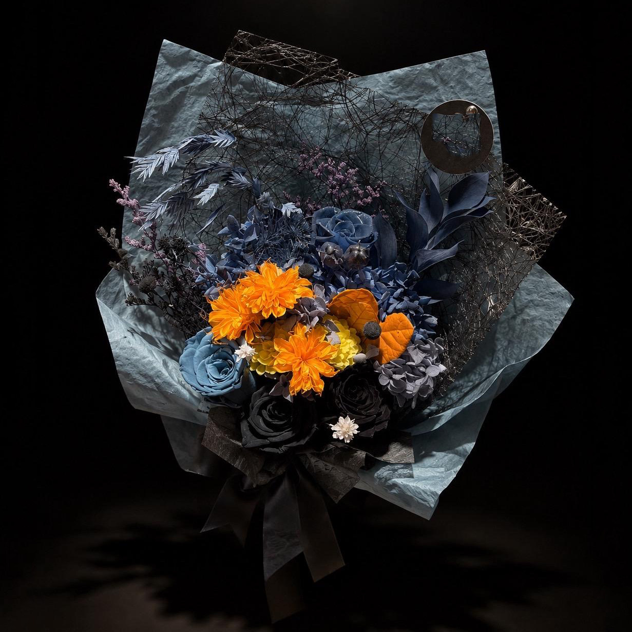 永生花仿真香皂花全国成品发货玫瑰花束送闺蜜女友中秋节生日礼物