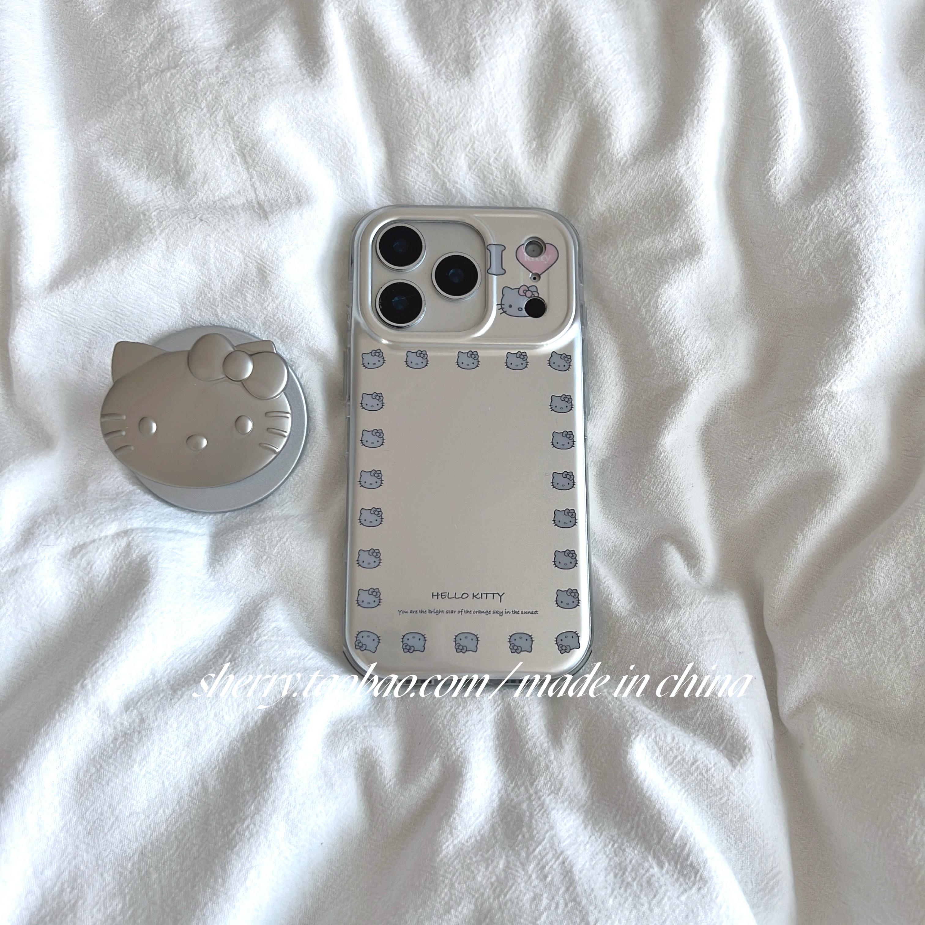 SHERRY*ins风甜酷银色围边小猫磁吸适用于苹果17ProMax手机壳iPhone16Pro小众少女心15简约14小清新卡通可爱,3C数码配件,手机保护套/壳,淘宝优惠券,粉丝福利购,淘宝优惠卷