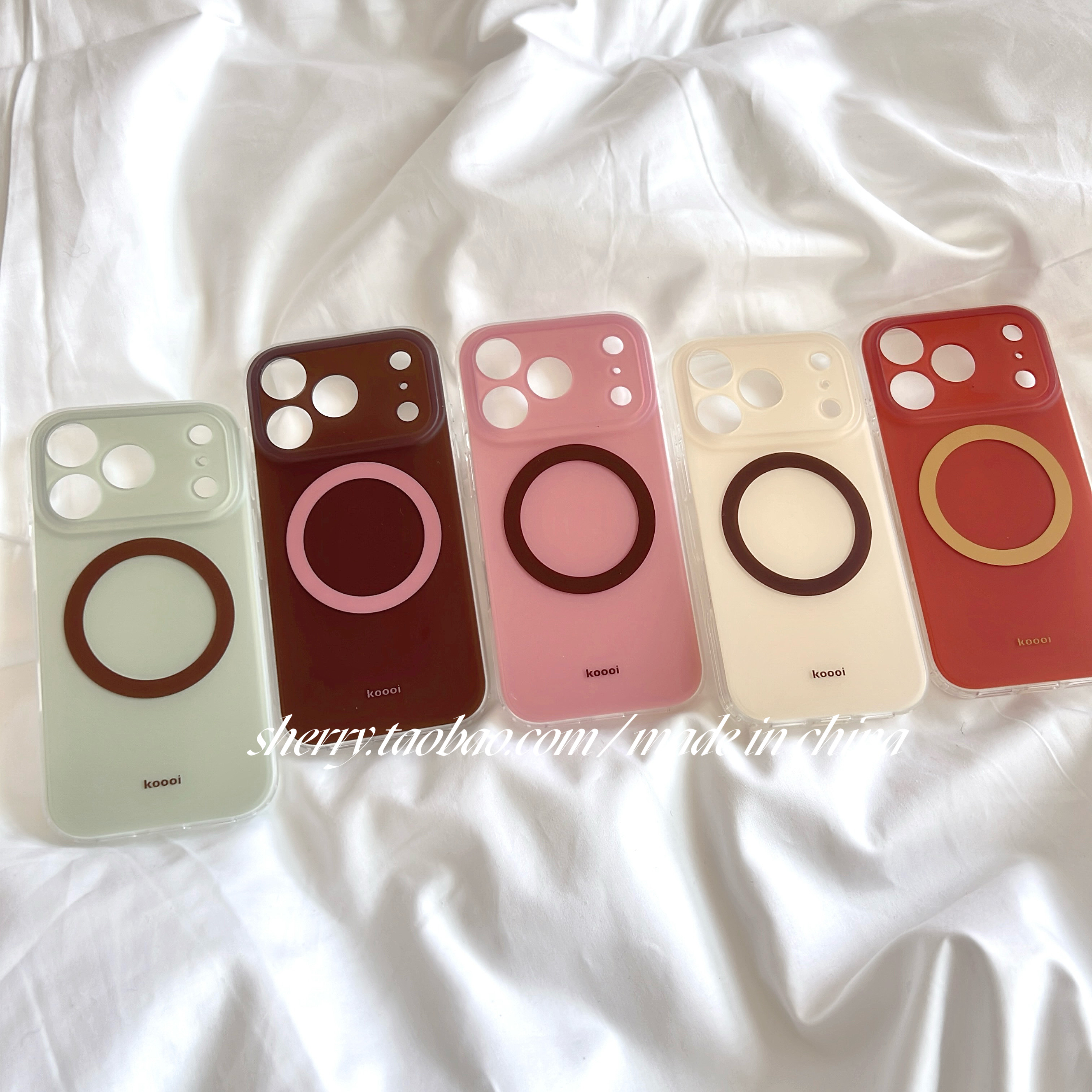 SHERRY*ins风高级感雾面纯色肤感磁吸适用于苹果17ProMax手机壳iPhone16Pro小众少女心15简约14小清新秋冬,3C数码配件,手机保护套/壳,淘宝优惠券,粉丝福利购,淘宝优惠卷