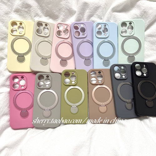 苹果16promax手机壳高级感纯色