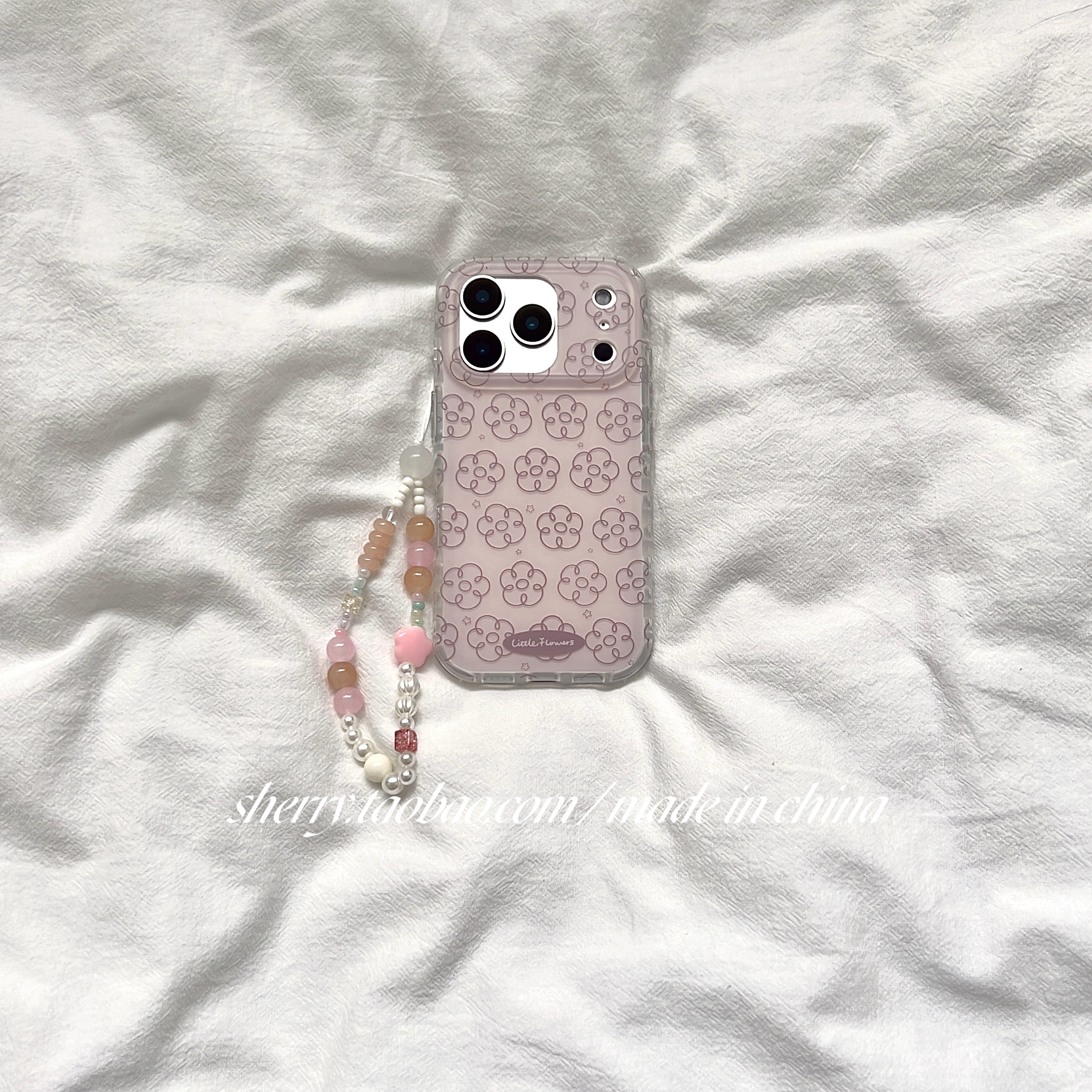 粉色适用于苹果小清新少女心卡通