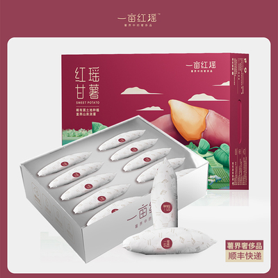 天津宁河岳龙红一亩红瑶红薯精选品质红瑶甘薯黄金蜜薯地瓜礼盒装