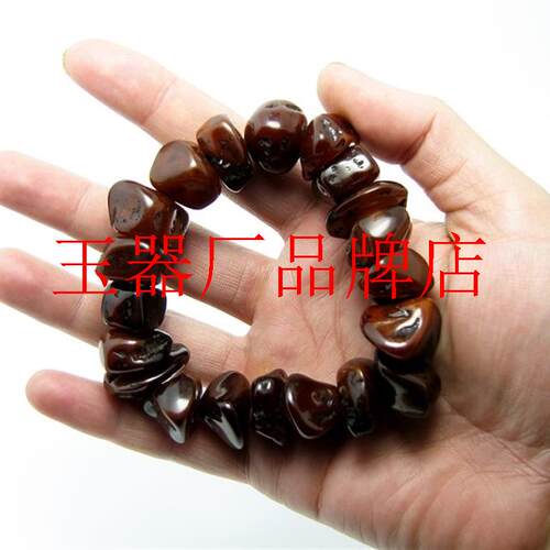 琥珀原石老蜜蜡手串手链吊坠
