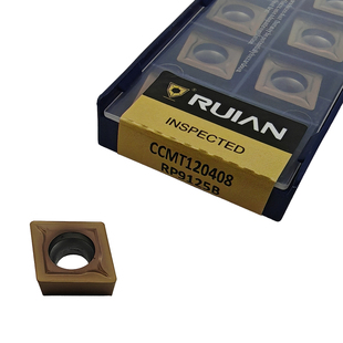 锐安数控车刀片CCMT060204 120408 RP9125B不锈钢精加工09T304