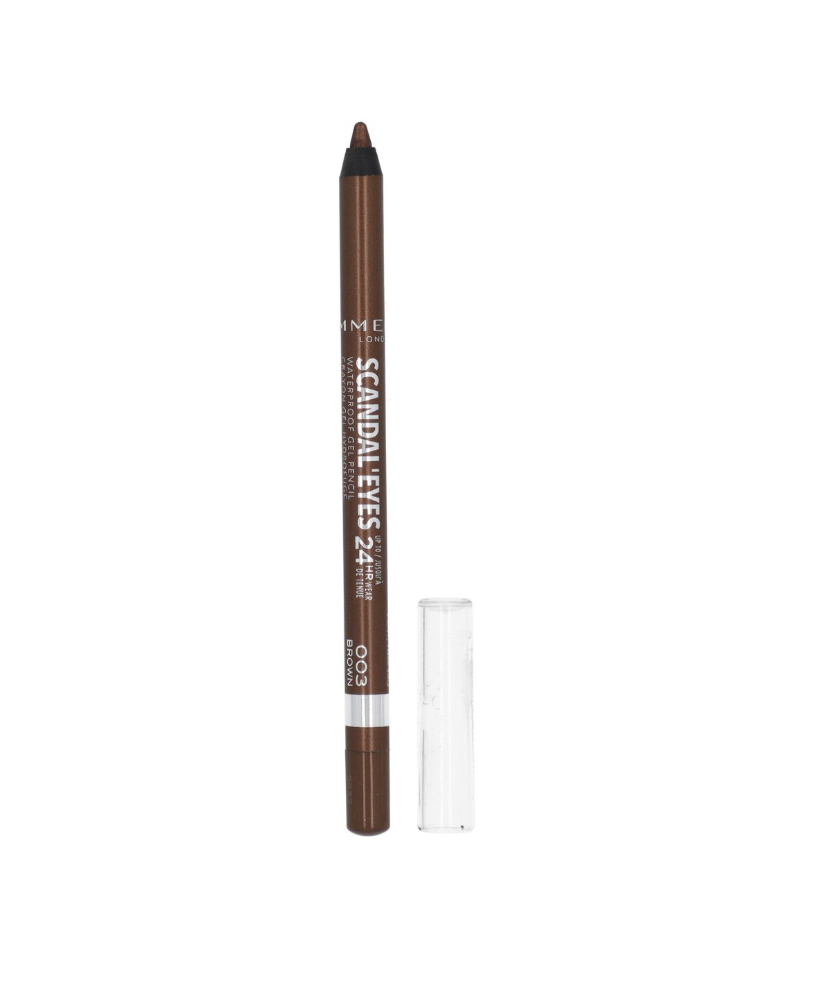 芮迷Rimmel London Scandal’s Eyes防水眼线笔棕色24h持久防汗图片