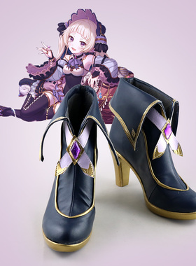 公主连结ReDive 虹村雪 cosplay鞋 cos鞋来图定做