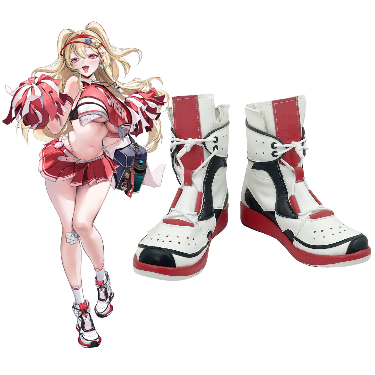 Cosplay鞋靴 nikke妮姬 伊萊格 Cosplay鞋cos鞋定制