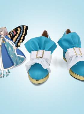 FateGrand-Order-オベロン奥伯龙cos鞋定制 游戏动漫Cosplay女靴