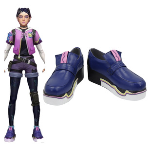 Cosplay鞋 无畏契约新英雄Clove丁香暮蝶Cosplay鞋cos鞋定制