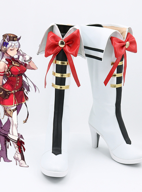 赛马娘Pretty Derby黄金船cos鞋定制游戏动漫Cosplay女靴看图制作