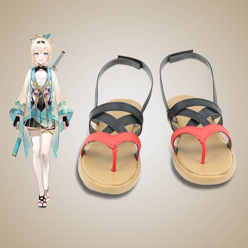 vtuberhololive六期生風真cos鞋