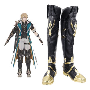 Cosplay鞋 原神 法尔伽 Cosplay鞋cos鞋定制