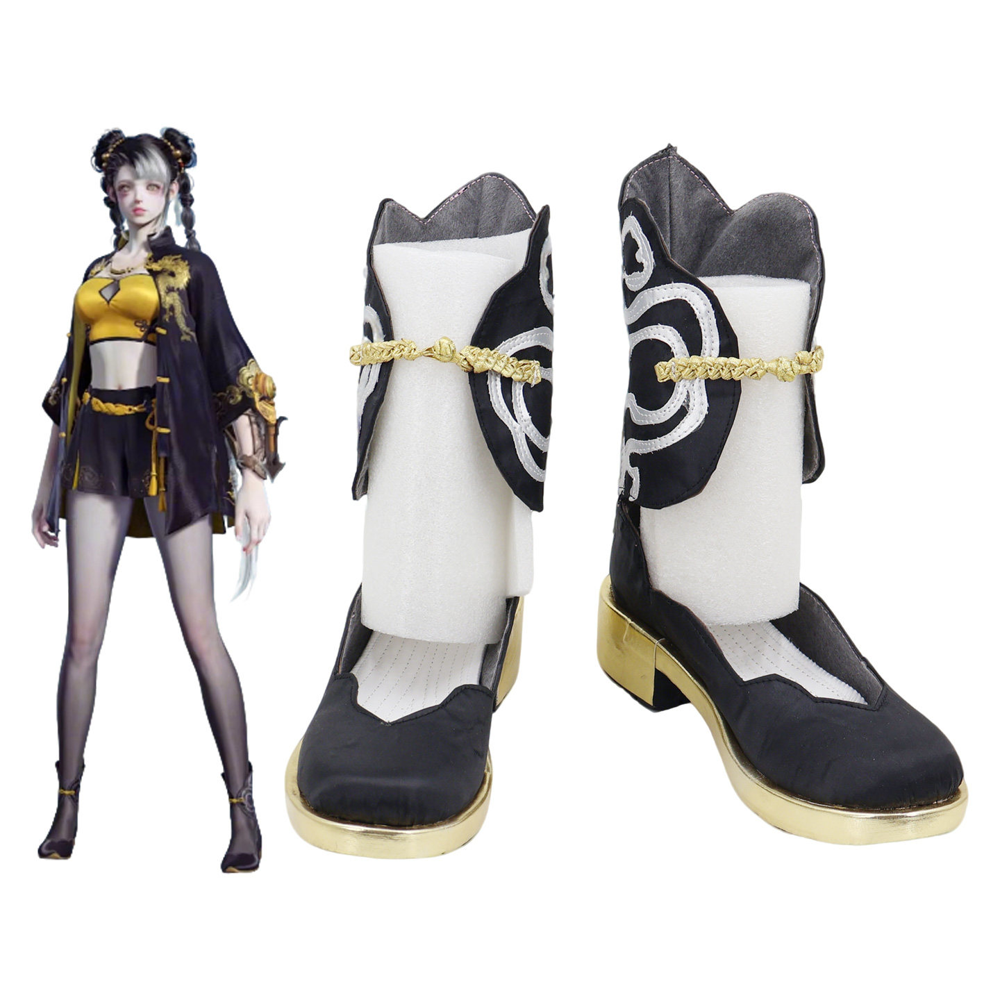 Cosplay鞋靴 永劫无间 蓝梦皮肤 Cosplay鞋cos鞋定制