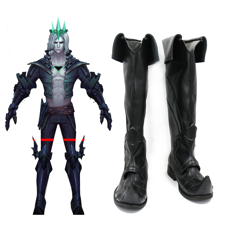 英雄联盟 破败之王 佛耶戈cosplay鞋cos鞋来图定做动漫演出鞋定制