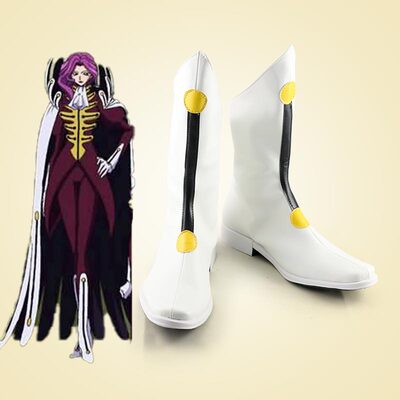 叛逆的鲁路修Code-Geass柯内莉亚cos鞋定制 动漫Cosplay男靴