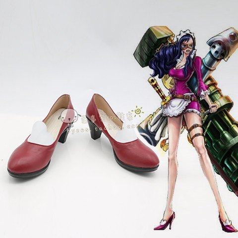 海贼王 baby-5 cosplay鞋 cos鞋来图定做