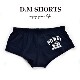 家居裤 平角裤 棉舒适印花字母四角裤 D.M男内裤 低腰性感青年短裤