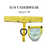 提型套环激凸情趣诱惑gay个性 D.M男内裤 性感透明网眼吊带丁字裤